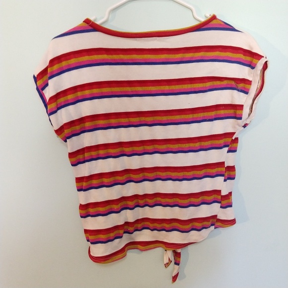 Rainbow Knit Crop Top - Picture 4 of 4